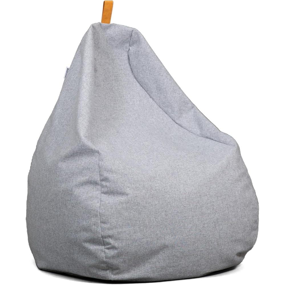imageBig Joe Tuft Weatherproof Bean Bag Chair Sage Intertwist Weather Resistant UVProtected Fabric 3 feet TeardropCeramic