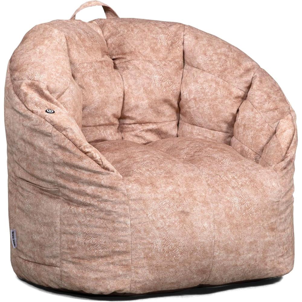 imageBig Joe Milano Beanbag Chair Stretch Limo Black SmartmaxCaribou
