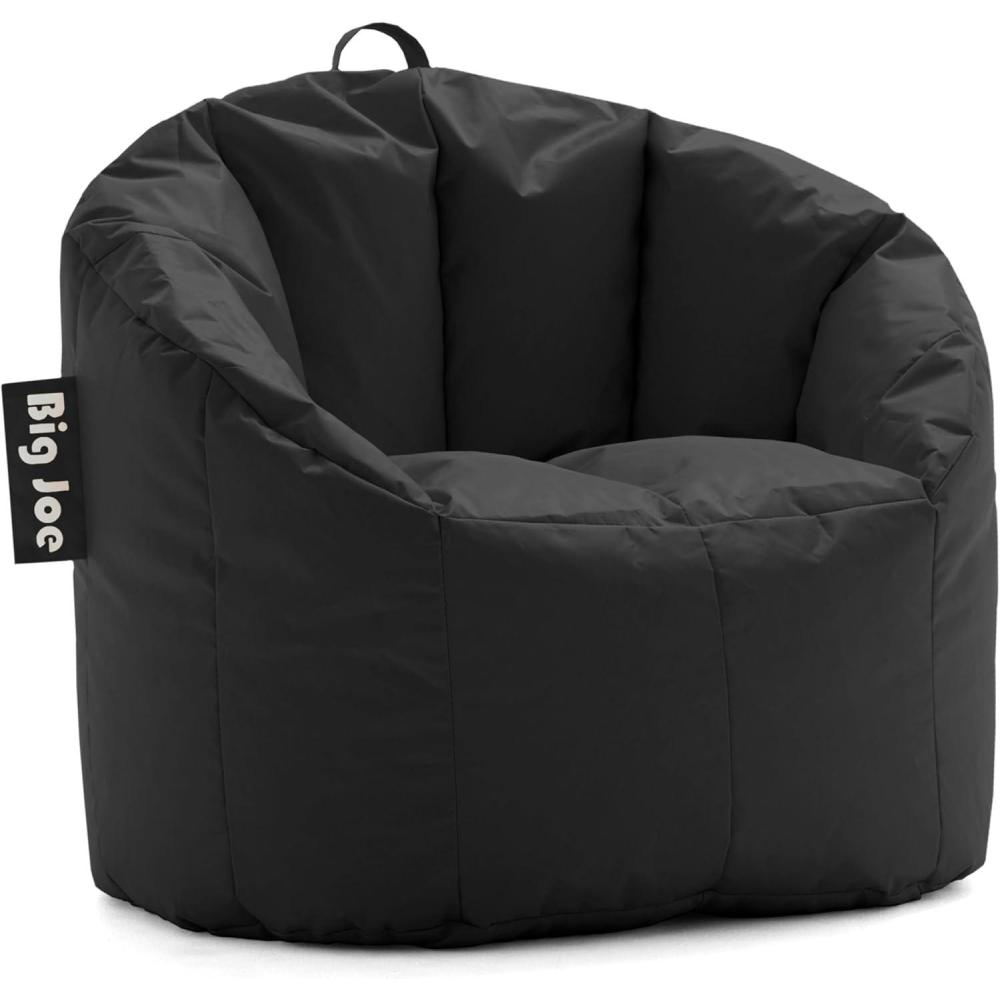 imageBig Joe Milano Beanbag Chair Stretch Limo Black SmartmaxStretch Limo Black Smartmax
