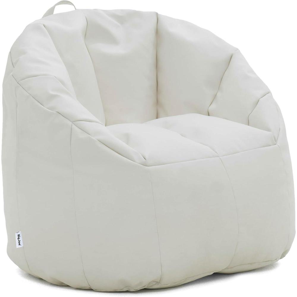 imageBig Joe Milano Beanbag Chair Stretch Limo Black SmartmaxWhite Marine