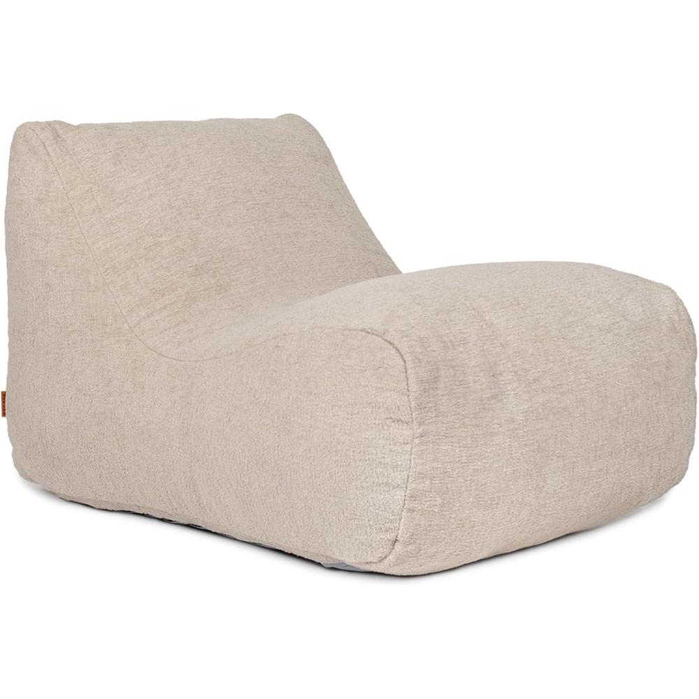 imageBig Joe Modora Bean Bag Ottoman Lounger Heather Green Soft BoucleBirch