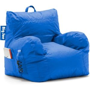 Big Joe Roma Bean Bag Chair, Shadow Graphite Vintage Suede, 3 feet(Sapphire)