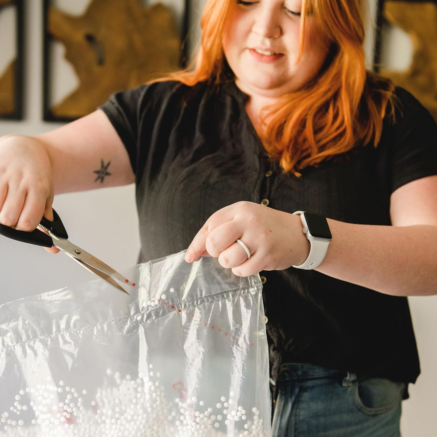 imageBig Joe Fuf XXL Foam Filled Bean Bag Chair with Removable Cover Black Plush Soft Polyester ampamp Fuf Small Foam Filled Bean Bag Chair Black Plush Soft Polyester 2 feetBlack