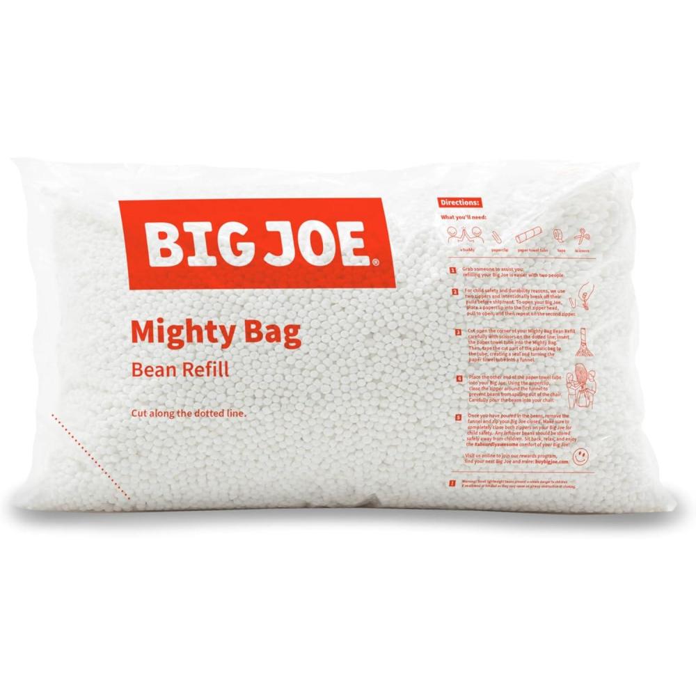 image:imageBig Joe Bean Refill Polystyrene Beans for Bean Bags or Crafts 100 Liters100 Liters