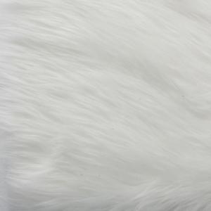 Big Joe Lotus Teardrop Bean Bag Cover Only, Stone Short Shag, Soft Faux Fur(Ivory)
