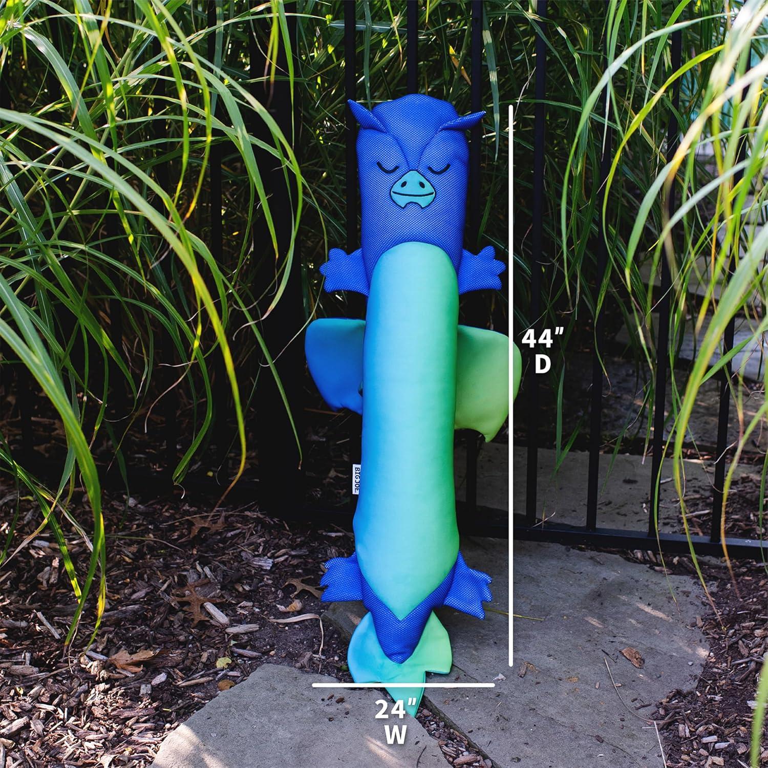 image:imageBig Joe Pool Pals No Inflation Needed Animal Floating Pool Toy Dragon Shape Mesh Quick Draining Fabric 45 feetMulti