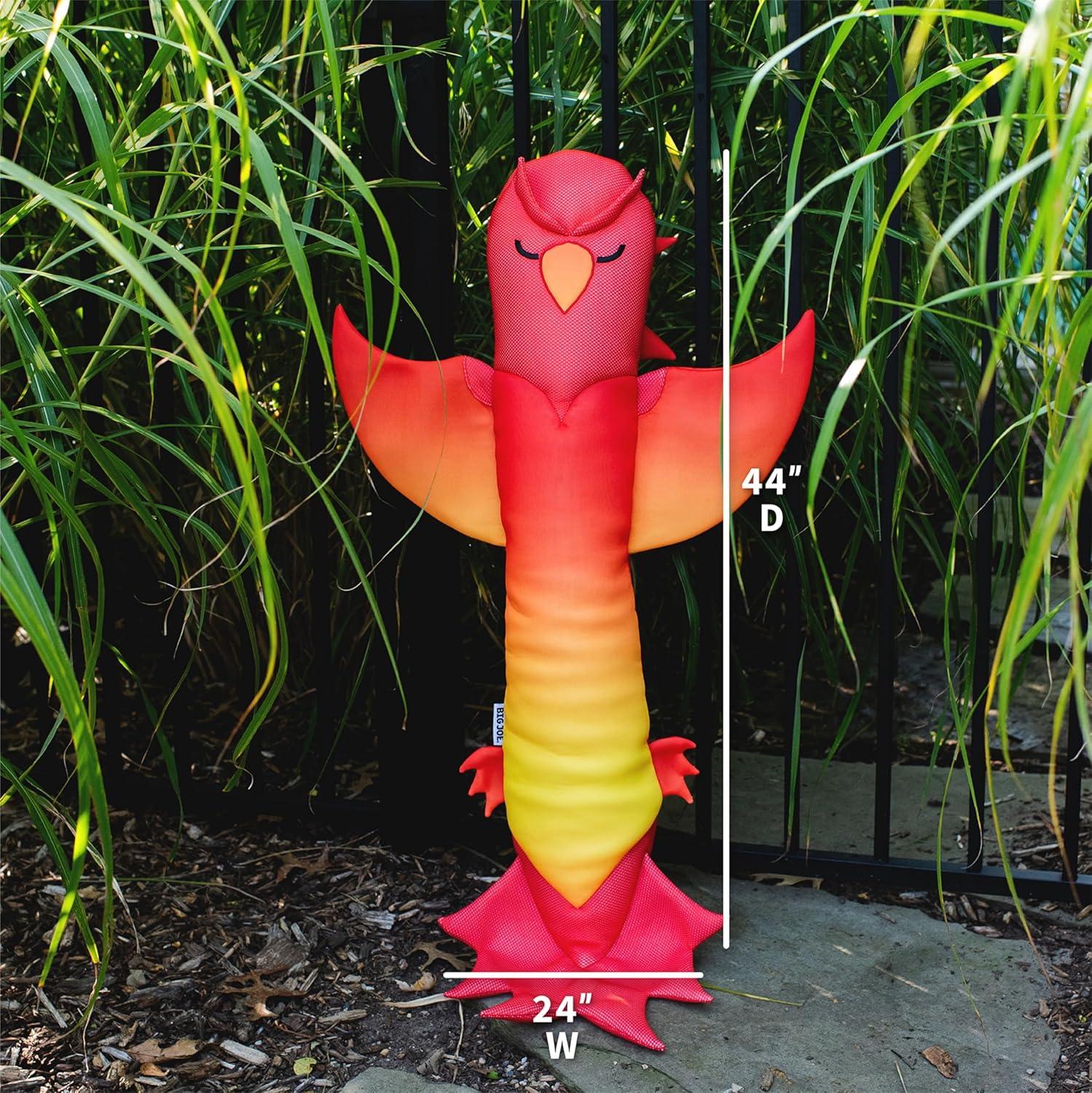 image:imageBig Joe Pool Pals No Inflation Needed Animal Floating Pool Toy Phoenix Shape Mesh Quick Draining Fabric 45 feet