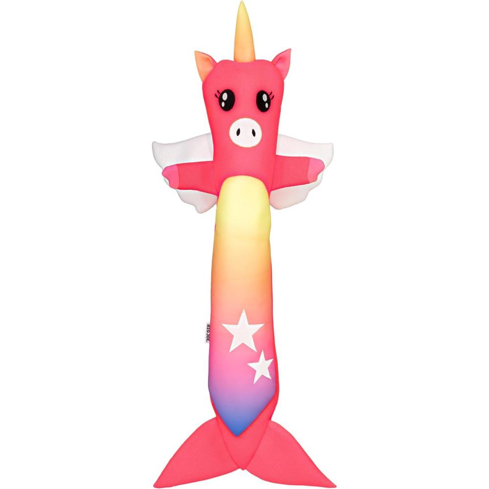 image:imageBig Joe Pool Pals No Inflation Needed Animal Floating Pool Toy Pegasus Shape Mesh Quick Draining Fabric 45 feet