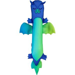 Big Joe Pool Pals No Inflation Needed Animal Floating Pool Toy, Dragon Shape Mesh, Quick Draining Fabric, 4.5 feet(Multi)