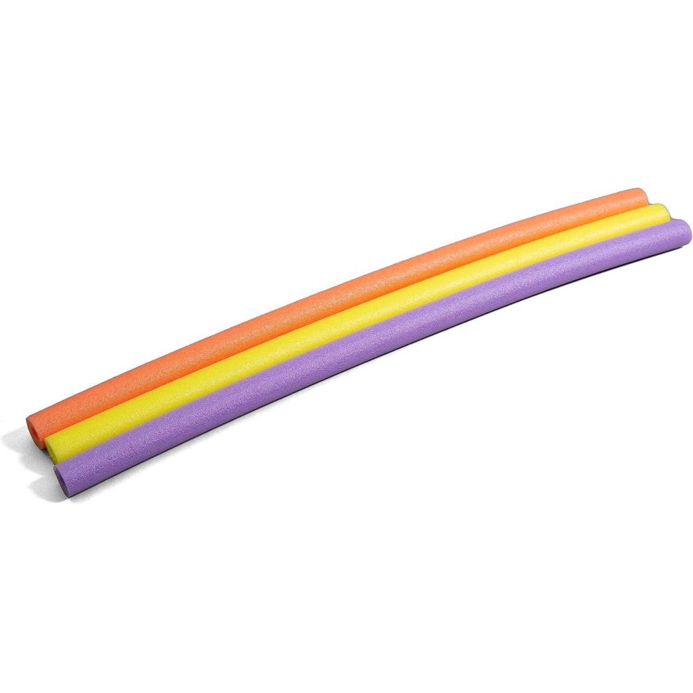 image:imageBig Joe Swim Noodle 40 Pack Foam Pool Noodles Assorted Blues 4 feet 50 L x 225 W x 250 H EachCoral Purple Yellow