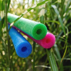 Big Joe Swim Noodle 40 Pack Foam Pool Noodles, Assorted Blues, 4 feet, 50″ L x 2.25″ W x 2.50″ H Each(Pink  Green  Blue)