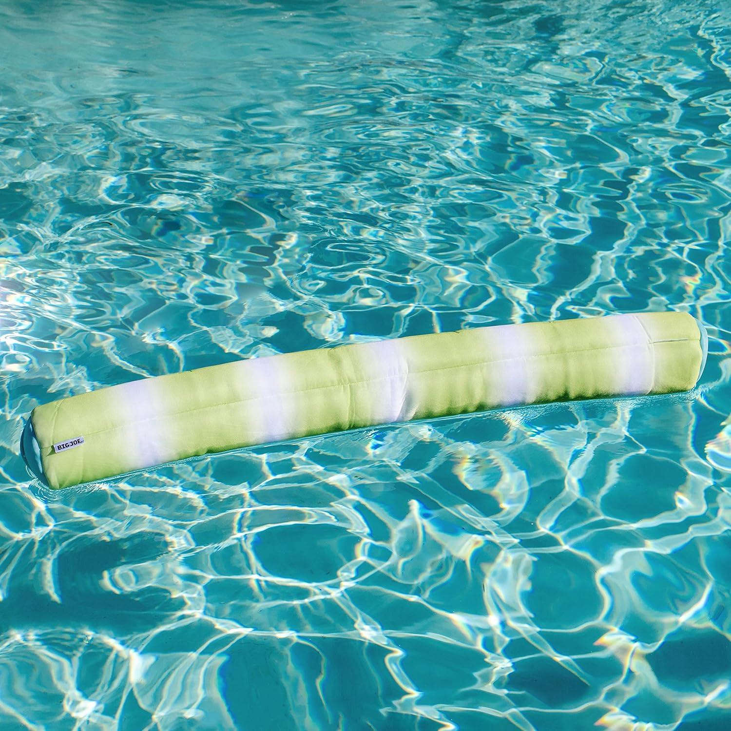 image:imageBig Joe Noodle Pool Float Banana Pop DoubledSided Mesh Quick Draining Fabric No Inflation NeededRolling Wave Lime