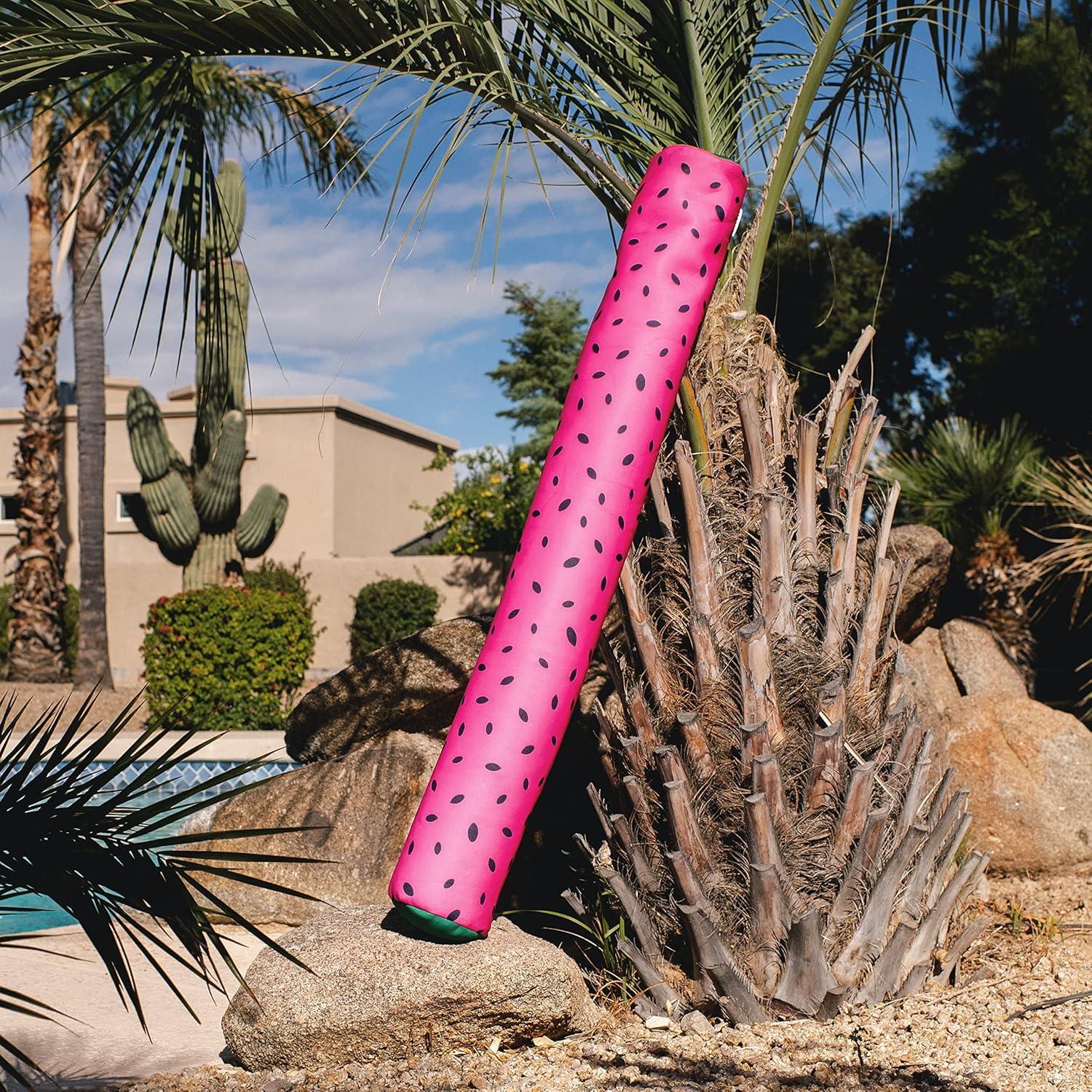 image:imageBig Joe Noodle Pool Float Banana Pop DoubledSided Mesh Quick Draining Fabric No Inflation NeededSummer Melon