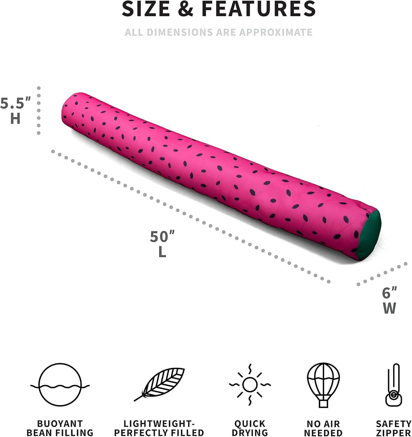 image:imageBig Joe Noodle Pool Float Banana Pop DoubledSided Mesh Quick Draining Fabric No Inflation NeededSummer Melon