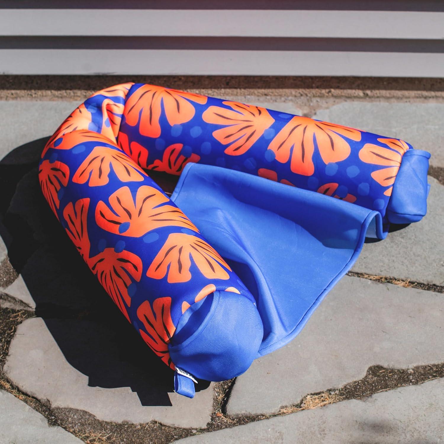 image:imageBig Joe Noodle Pool Float Banana Pop DoubledSided Mesh Quick Draining Fabric No Inflation NeededSweet Shells Berry