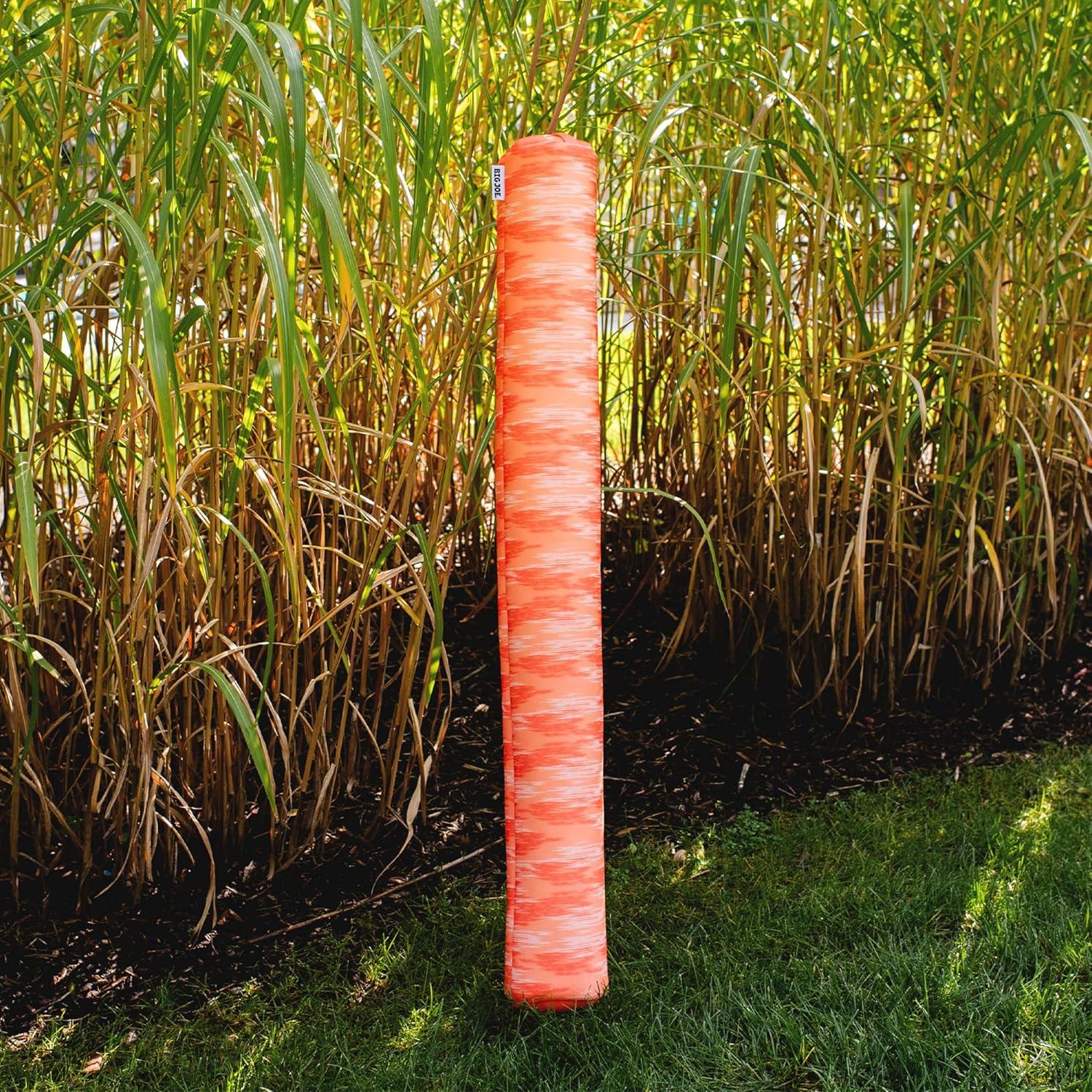image:imageBig Joe Noodle Pool Float Peach Glow DoubledSided Mesh Quick Draining Fabric No Inflation Needed