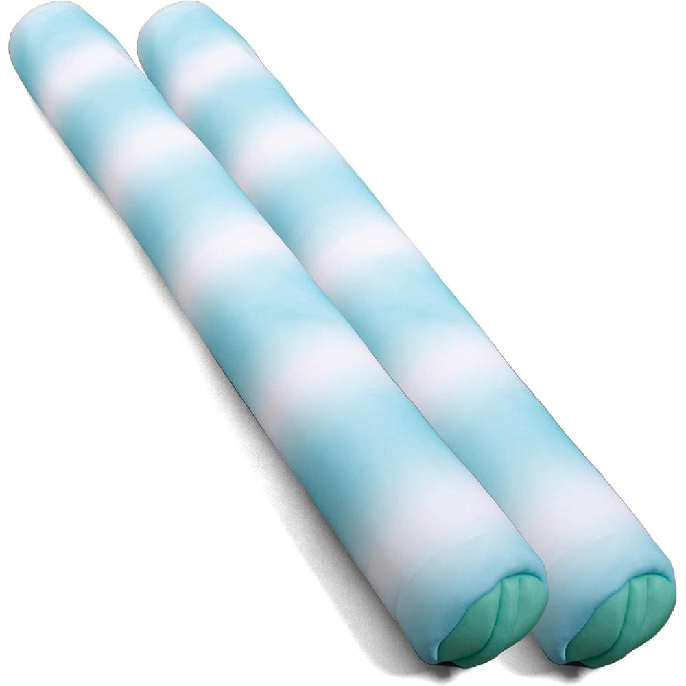 image:imageBig Joe Noodle Pool Float Banana Pop DoubledSided Mesh Quick Draining Fabric No Inflation NeededRolling Wave Aqua