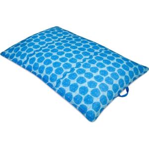 Big Joe Lux Lagoon Lounger Pool Float, Harbor Blue, Premier Mesh, Durable UV Protected Polyester Blend, No Inflation Needed(Coral Bloom)