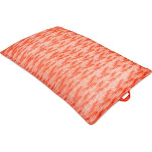 Big Joe Lux Lagoon Lounger Pool Float, Harbor Blue, Premier Mesh, Durable UV Protected Polyester Blend, No Inflation Needed(Peach Glow)