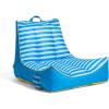 Dark Blue Zag Stripe