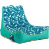 Turquoise Tropical Palm